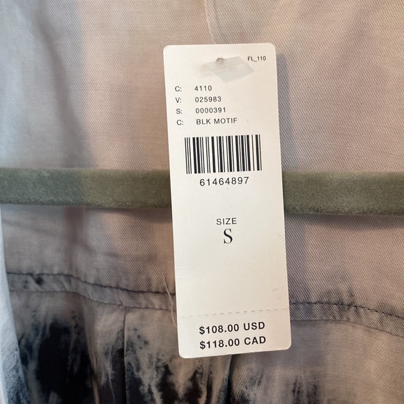 Cloth & Stone Anthropologie button down, ombré print shirt - Picture 2 of 7